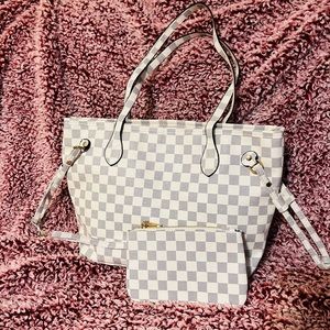 Checkered Handbag